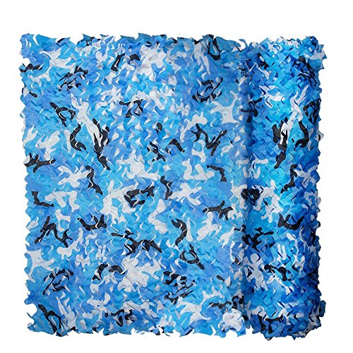 XUE Tarnnetz Blau für die Jagd Camouflage Netz für Sniper Armee Fotografie Sonnenschutz Deko 1,5x2M 1,5x3M 1,5x4M 1,5x5M 1,5x6M 1,5x7M 1,5x8M 1,5x9M 1,5x10M 1,5x15M 1,5x20M XUE Tarnnetz Blau für die Jagd Camouflage Netz für Sniper Armee Fotografie Sonnenschutz Deko 1,5x2M 1,5x3M 1,5x4M 1,5x5M 1,5x6M 1,5x7M 1,5x8M 1,5x9M 1,5x10M 1,5x15M 1,5x20M von XUE