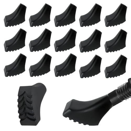 16 STK im Gelände Walking Stöcke Puffer, Nordic Walking Pads Puffer für Wanderstöcke Trekkingstöcke Walkingstöcke Asphalt Kies Berge Wandern Stopper Aufsätze 16 STK im Gelände Walking Stöcke Puffer, Nordic Walking Pads Puffer für Wanderstöcke Trekkingstöcke Walkingstöcke Asphalt Kies Berge Wandern Stopper Aufsätze von XUIIOSOOKP