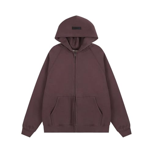 XUJIEE 2024 Mode Herbst Und Winter Neue Workout Sports Gepolsterte Jacke Männer Und Frauen Paare Kleidung Trend Kapuzenpullover-Color-3||M von XUJIEE