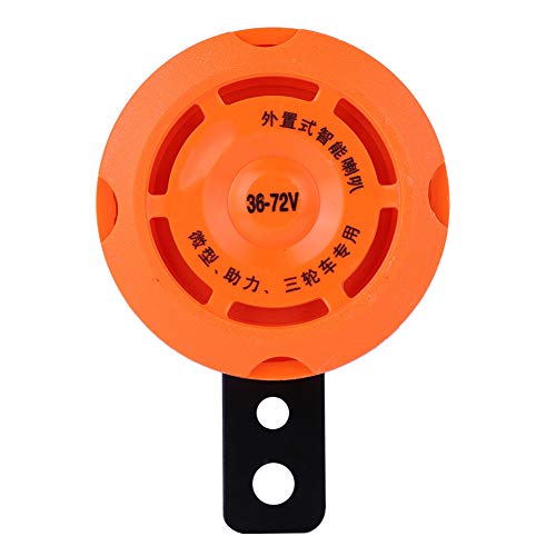 XUXHOU Fahrradhupe, Lauter Ton, Wasserdicht, Intelligente Elektronische Hupe, Klingel für Elektrofahrräder, 36 V/48 V/60 V/72 V von XUXHOU