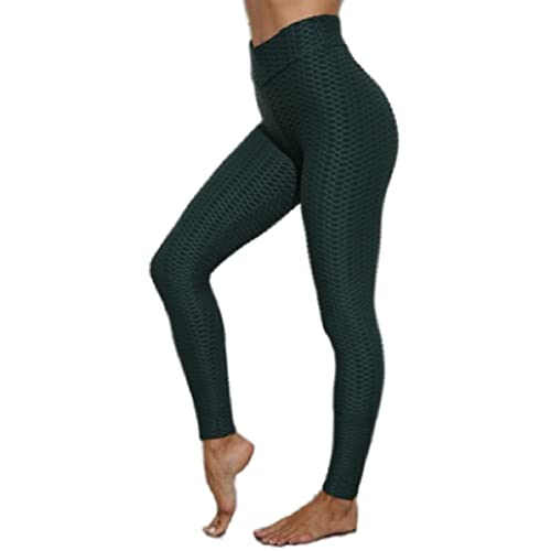 XWJLAILE Jacquard-Bubble-Yogahose, Sport-Fitness-Hose, Yoga-Strumpfhose, Hüfte, Leggings von XWJLAILE