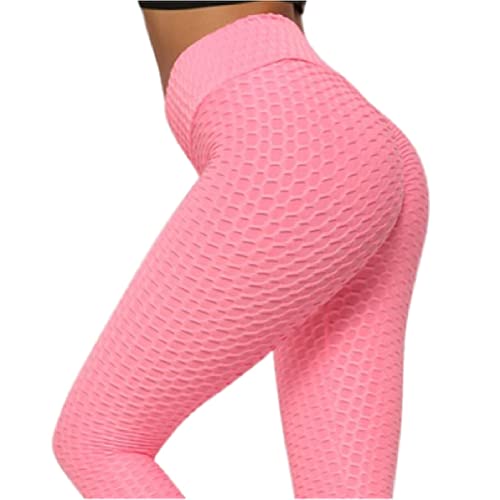 XWJLAILE Jacquard-Bubble-Yogahose, Sport-Fitness-Hose, Yoga-Strumpfhose, Hüfte, Leggings von XWJLAILE