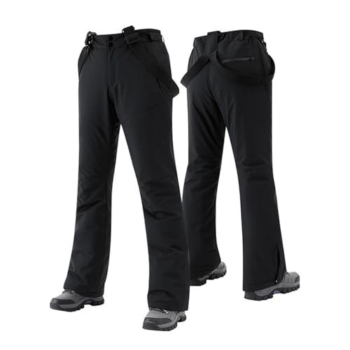 XYHAOAI Damen und Herren Skihose wasserdichte Schneelatzhose Winddichte Skihose Isolierte Warme Hose Outdoor-Snowboardhose,Schwarz,S XYHAOAI Damen und Herren Skihose wasserdichte Schneelatzhose Winddichte Skihose Isolierte Warme Hose Outdoor-Snowboardhose,Schwarz,S von XYHAOAI