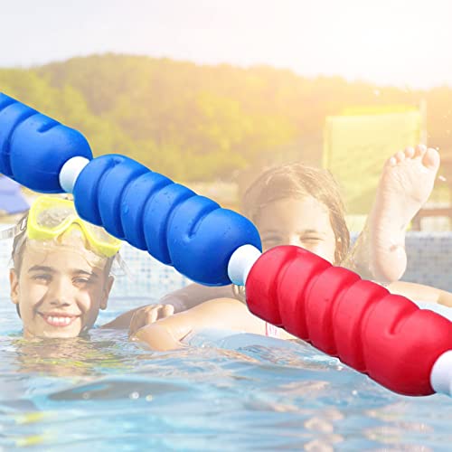 PE-Pool-Seilteiler mit Schwimmern, Bojenleine für Innen- und Außenbereiche in Spiralform, UV-Schutz-Schwimmschnur, Nylonseile/Stahlseile optional von XYTUJIKL