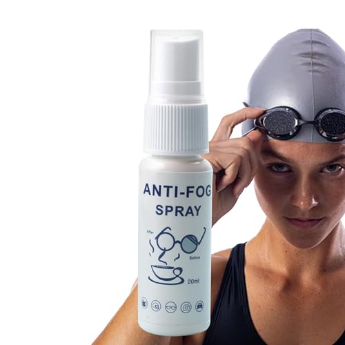 Anti-Beschlag-Spray,Brillen-Anti-Beschlag-Spray - 20 ml Antibeschlag-Lösungen,Langlebiges, streifenfreies Brillen-Antibeschlagspray für alle Glasscheiben, Autoglas, Schwimmbrillen, Brillen, Spiegel, F von Xasbseulk