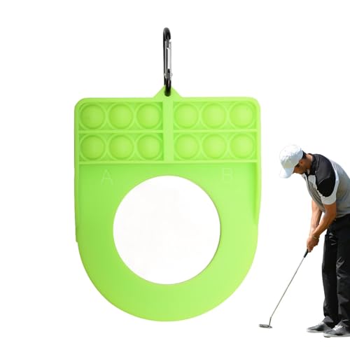 Golf-Putting-Trainer, Putting-Cup für den Innenbereich | Putting-Übungen im Freien,Putting im Freien, Korrektortraining für den Innenbereich, Schlüsselanhänger zum Aufhängen, für den Hof und drinnen u von Xasbseulk