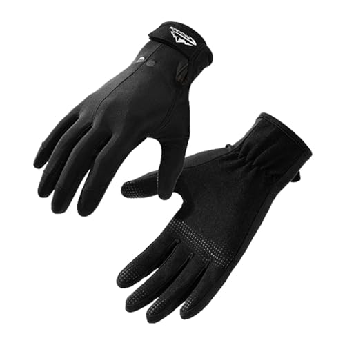 Neopren-Tauchhandschuhe, zweilagige Thermo-Neoprenanzug-Handschuhe mit elastischem Handgelenk rutschfesten Partikeln,5-Finger-Tauchhandschuhe, leistungsstarke Wassersportausrüstung zum Tauchen, Surfen von Xasbseulk