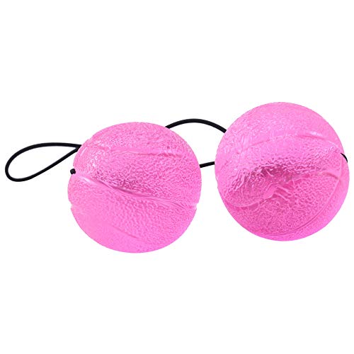 Xbsduih Handgriff Ball Silikon Stressabbau Ball Fitness Finger Heavy Exerciser Kraft Muskelregeneration Squeeze Ball Rosa von Xbsduih