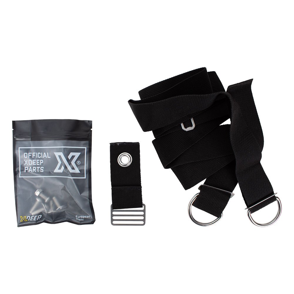 Xdeep Classic Crotch Strap For Nx Series With Adapter Harness Silber von Xdeep
