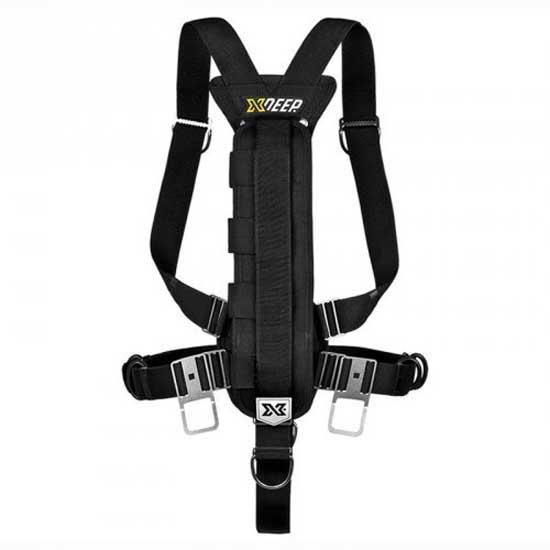 Xdeep Stealth 2.0 Harness With No Wing Schwarz D von Xdeep