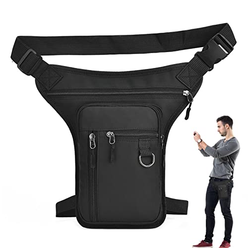 Beintasche - Beintasche Für Herren, Große Kapazität Beintasche Motorrad, Drop-Leg-Tasche Mit Einstellbarer Dichtigkeit Für Wandern, Camping, Rettung Beintasche - Beintasche Für Herren, Große Kapazität Beintasche Motorrad, Drop-Leg-Tasche Mit Einstellbarer Dichtigkeit Für Wandern, Camping, Rettung von Xeihuul