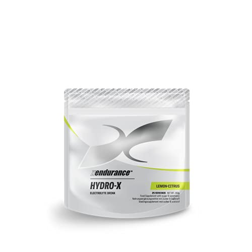 Xendurance Performance Hydro X, Elektrolyt-Getränkepulver, Zitrone-Zitrus, 150 g, 25 Portionen von Xendurance