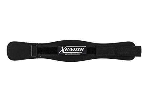 Xenios USA 6 Zoll Man Ergo Gewichthebergürtel 100 cm, Schwarz, M, PSNYPLAT014 von Xenios