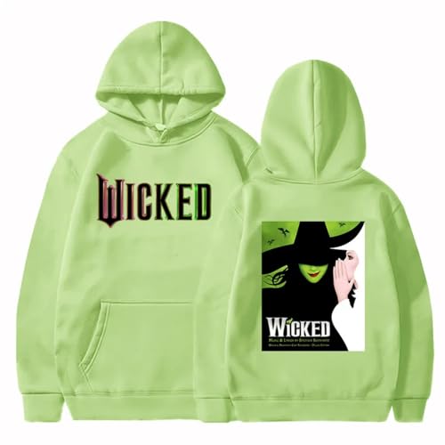 Hoodie Wi-cke.ds Cartoon Print Sweatshirt, Damen/Herren Casual Pullover Movie Print Kapuzenpullover-Black||XS von Xiakila