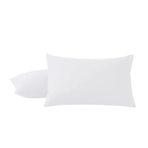 Xiakila Kopfkissenbezug 2pc Black Pillowcase Double Solid Colour Pillow Protectors Multi Colours Available-Color 1||51 * 66CM von Xiakila