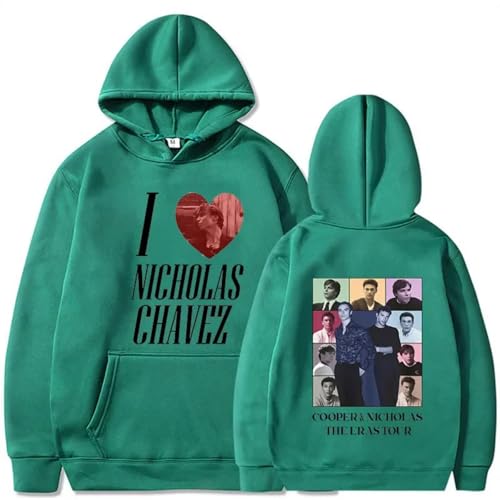 Xiakila Sweatshirt Nicholas Chavez Cartoon Print Hoodie, Männer Frauen Mode Hoodie Retro Casual Plus Size Kinder Pullover-Black||XS von Xiakila