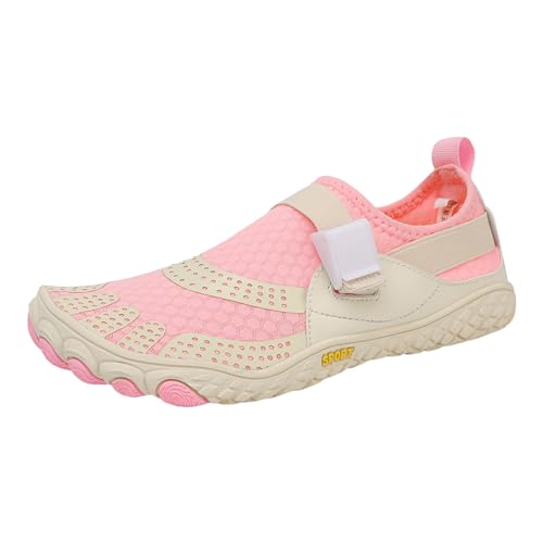 Aquaschuhe Damen Durchsichtig Strandschuhe Wasserfest rutschfest Barfußschuhe Elegant Schwimmschuhe Sommer Wasserschuhe 38 Transparent Dusch- & Badeschuhe Für Aqua Schuhe Beach Shoes von Xiangdanful