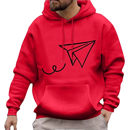 Herren Hoodie Essentials Sportjacke Kleidung Baumwolle Oversize Kapuze Kapuzenpullover Slim Fit Trainingsjacke Oversized Activewear Hoody Mit Pullover von Xiangdanful