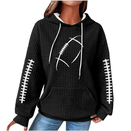 Hoodie Damen Oversize Sweatshirt Große Größen Backprint Sweatjacke Sommer Hoody Strick Essentials Sweatshirts Jacke Kapuzenpullover Mit Kapuze von Xiangdanful