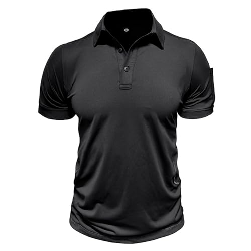 Polo Shirts Golf Hemd Sommer Slim Fit Bekleidung Herren Polohemd Poloshirt Oversize Sportshirt T-Shirts Kurzarm T Baumwolle von Xiangdanful
