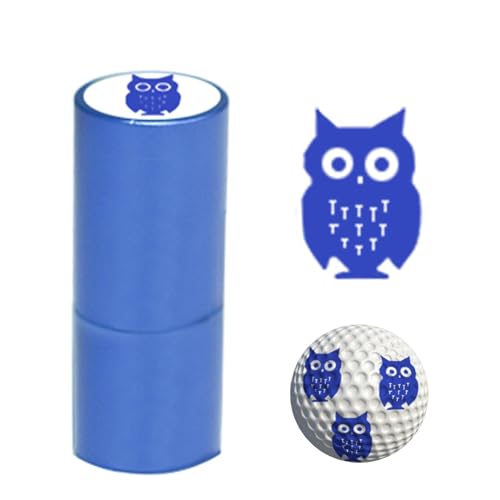 Xianghaoshun Golfball-Stempelmarker, Tintenstempel für Golfbälle | Selbstfärbender Stempel | Golfball-Stempel, wasserfester selbstfärbender Stempel, Golfer-Geschenk für Vater, Ehemann, Freund von Xianghaoshun