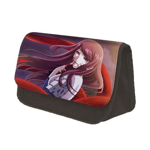 Xianyuee Tokyo Ghoul Federmäppchen Kaneki Ken Figur Tokyo Ghoul Merch Pencil Case Bag große Capacity, Studenten Zubehör für die Schule von Xianyuee