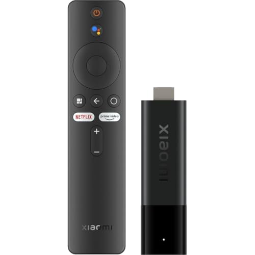 Xiaomi 4K Smart TV Stick (Quad-Core CPU, 2GB RAM, 8GB ROM, Android TV 11 mit Google Playstore, Chromecast, Dolby Atmos & Vision, Bluetooth Fernbedienung mit Google Assistant & Netflix + Prime Video Xiaomi 4K Smart TV Stick (Quad-Core CPU, 2GB RAM, 8GB ROM, Android TV 11 mit Google Playstore, Chromecast, Dolby Atmos & Vision, Bluetooth Fernbedienung mit Google Assistant & Netflix + Prime Video von Xiaomi