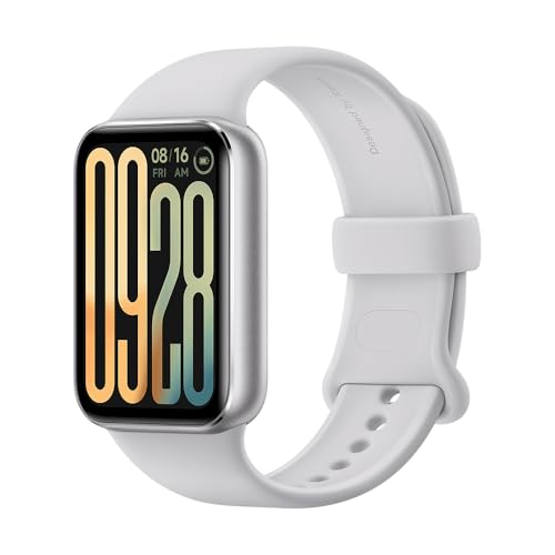 Xiaomi Smart Band 9 Pro Moonlight Silver – 1.74" AMOLED, 1200 nits Helligkeit, 21 Tage Akku, 150+ Sportmodi, 5ATM Wasserfest, GNSS, Herzfrequenz & SPO₂-Sensor, Bluetooth 5.4, 60Hz Refresh Xiaomi Smart Band 9 Pro Moonlight Silver – 1.74" AMOLED, 1200 nits Helligkeit, 21 Tage Akku, 150+ Sportmodi, 5ATM Wasserfest, GNSS, Herzfrequenz & SPO₂-Sensor, Bluetooth 5.4, 60Hz Refresh von Xiaomi