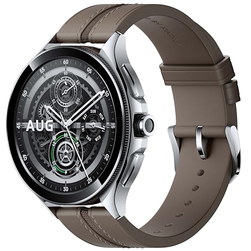 Xiaomi Watch 2 Pro - Bluetooth® Silver Case with Brown Leather Strap Xiaomi Watch 2 Pro - Bluetooth® Silver Case with Brown Leather Strap von Xiaomi