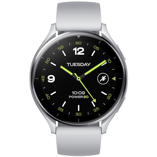 Xiaomi Watch 2 Smartwatch, 1,43" AMOLED Display mit Always-On-Funktion, Schlaf-, Puls- und Sport-Tracking, Wear OS by Google, Schwarz von Xiaomi