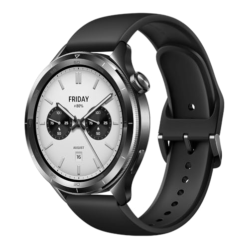 Xiaomi Watch S4 Black – 1.43" AMOLED, 2200 Nits, 15 Tage Akku, 5ATM Wasserfest, Herzfrequenz & SPO₂-Sensor, Bluetooth 5.3, Aluminiumgehäuse Xiaomi Watch S4 Black – 1.43" AMOLED, 2200 Nits, 15 Tage Akku, 5ATM Wasserfest, Herzfrequenz & SPO₂-Sensor, Bluetooth 5.3, Aluminiumgehäuse von Xiaomi