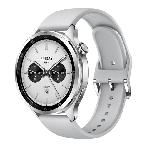 Xiaomi Watch S4 Silver – 1.43" AMOLED, 2200 Nits, 15 Tage Akku, 5ATM Wasserfest, Herzfrequenz & SPO₂-Sensor, Bluetooth 5.3, Aluminiumgehäuse Xiaomi Watch S4 Silver – 1.43" AMOLED, 2200 Nits, 15 Tage Akku, 5ATM Wasserfest, Herzfrequenz & SPO₂-Sensor, Bluetooth 5.3, Aluminiumgehäuse von Xiaomi