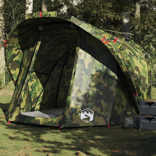 Angelzelt 4 Personen Tarnmuster Wasserdicht, Xichuzi Caming Zelt, Camping Tents, Camping-Zelt - 4009397 von Xichuzi