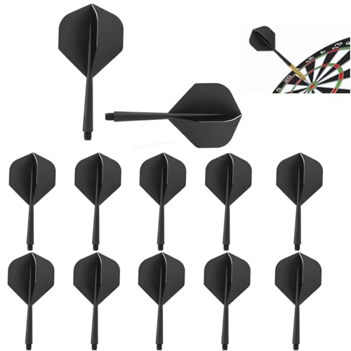 Xiciki 12 Stück Dart Flights mit Schaft, Dart Schäfte und Flights, Fusion Flights, Dart Flyer mit Schaft Integrierte, Dart Schäfte und Festen Flights 2BA Xiciki 12 Stück Dart Flights mit Schaft, Dart Schäfte und Flights, Fusion Flights, Dart Flyer mit Schaft Integrierte, Dart Schäfte und Festen Flights 2BA von Xiciki