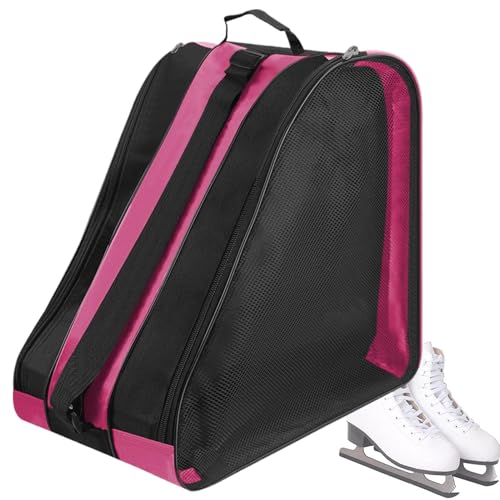 Eiskunstlauf-Tasche, Rollschuh-Taschen für Damen,Oxford Mädchen Rollschuhtaschen Skating Schuhe Aufbewahrungstasche | Schlittschuhtasche, Eislaufzubehör für Partys, Festivals, Neujahr, Familie Eiskunstlauf-Tasche, Rollschuh-Taschen für Damen,Oxford Mädchen Rollschuhtaschen Skating Schuhe Aufbewahrungstasche | Schlittschuhtasche, Eislaufzubehör für Partys, Festivals, Neujahr, Familie von Xinhuju