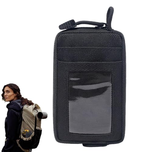 Kleine Taillentasche für Frauen, Taillenbrieftasche,Nylon-Kreditkartenetui | Kompakte Utility-Gadget-Tasche, wasserdichte kleine Werkzeug-Hüfttasche für Outdoor-Camping, Wandern, Organizer von Xinhuju