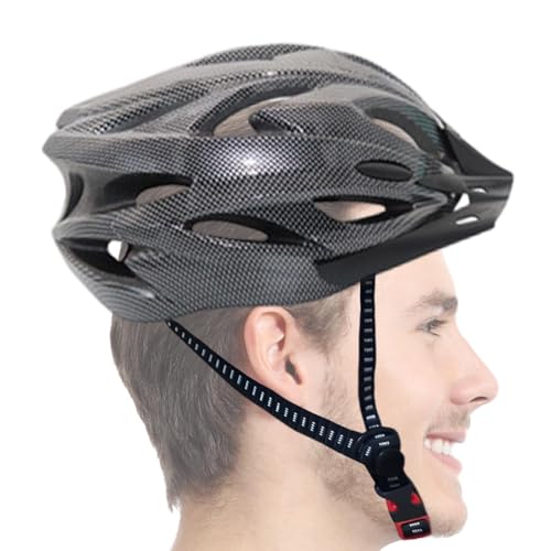 bikee Helme für Herren - Fahrradhelme, Abnehmbare Helme für Erwachsene, Atmungsaktive Helme Verstellbar für Alte Mädchen, Helme für Longboards, Roller und Inline Skateboards Verstellbares von Xinhuju