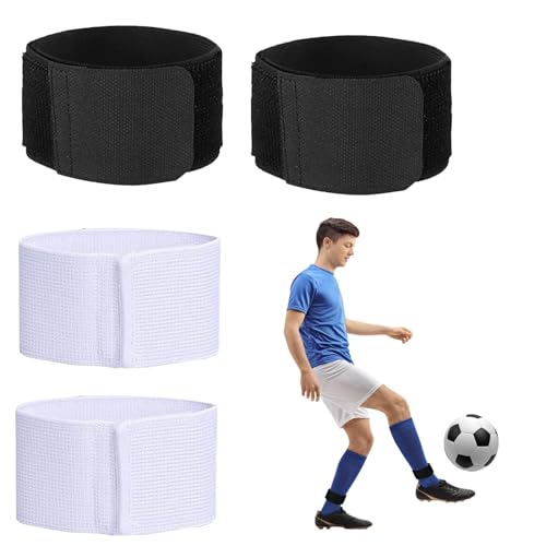 Xinlon 2 Paar Schienbeinschonerhalter Fussball, Atmungsaktive Fußball Schienbeinschoner Ärmel, Stutzen Ohne Socken rutschfest Schienbeinschonerhalter Fußball für Herren Damen und Kinder Xinlon 2 Paar Schienbeinschonerhalter Fussball, Atmungsaktive Fußball Schienbeinschoner Ärmel, Stutzen Ohne Socken rutschfest Schienbeinschonerhalter Fußball für Herren Damen und Kinder von Xinlon