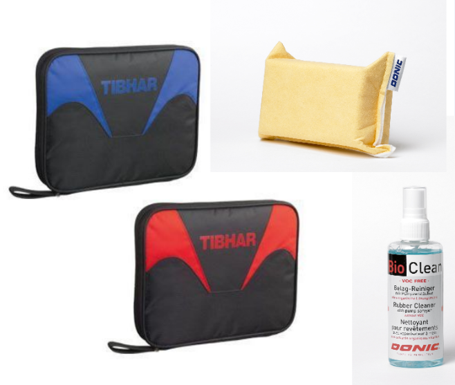 Tischtennis Reinigungset für Schläger und Beläge Tischtennis Reinigungset für Schläger und Beläge von Xiom