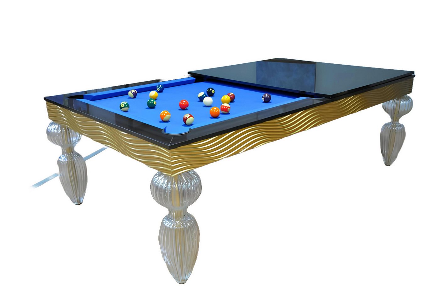 Xlmoebel Billardtisch Billardtisch 7 Fuß mit Kugeln - Poolbillardtisch, Hergestellt in Europa Xlmoebel Billardtisch Billardtisch 7 Fuß mit Kugeln - Poolbillardtisch, Hergestellt in Europa von Xlmoebel