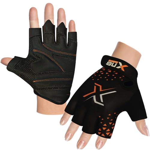 Xn8 Fitness Handschuhe Trainingshandschuhe sporthandschuhe Gewichtheber Handschuhe Fahrradhandschuhe für Damen und Herren Gewichtheben Krafttraining Bodybuilding Kraftsport Training Xn8 Fitness Handschuhe Trainingshandschuhe sporthandschuhe Gewichtheber Handschuhe Fahrradhandschuhe für Damen und Herren Gewichtheben Krafttraining Bodybuilding Kraftsport Training von Xn8 Sports