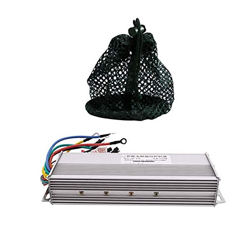 Xptieeck 2-teiliges Zubehör: 1 x Nylon-Netztasche für Golf und 1 x bürstenloser Controller mit 48 V, 60 V, 64 V, 1500 W von Xptieeck