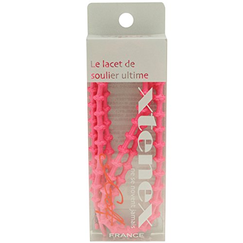 Xtenex Schnürsenkel Kids, Pink, 50 cm, 0836671002322 von Xtenex