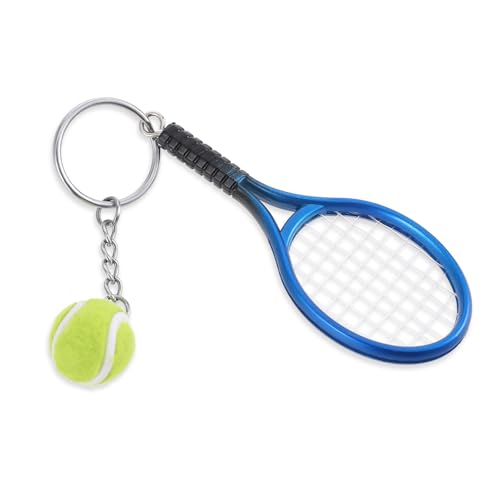 Xthrotsenk Mini Tennisschläger Schlüsselanhänger, Tennis Schlüsselanhänger, Metall Tennis Schläger Schlüsselring, Mini Tennis Schläger Anhänger Keychain, Sport Schlüsselanhänger für Tennisliebhaber Xthrotsenk Mini Tennisschläger Schlüsselanhänger, Tennis Schlüsselanhänger, Metall Tennis Schläger Schlüsselring, Mini Tennis Schläger Anhänger Keychain, Sport Schlüsselanhänger für Tennisliebhaber von Xthrotsenk