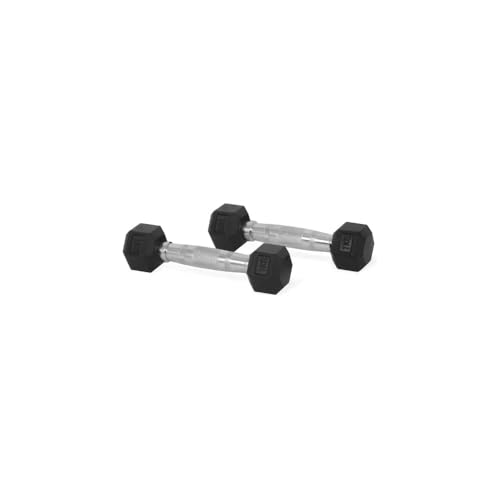 Hex Rubber Dumbbells 1 kg (set) von Xtreme Fitness Supplies