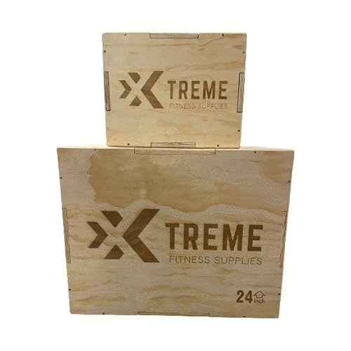 Xtreme Fitness Houten Plyo Box 3-in-1 Set klein & Groot von Xtreme Fitness Supplies