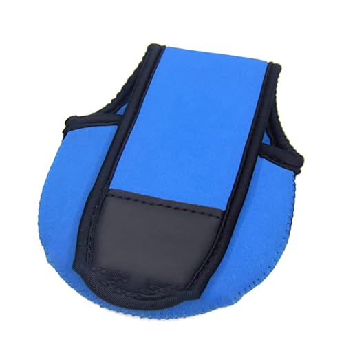 Xuancai Tasche für Angelrollen, wasserdicht, Schutzhülle für Spinnrolle, Baitcast-Rolle, Trommel, Aufbewahrungstasche, Angelrolle, Schutzhülle, blau von Xuancai
