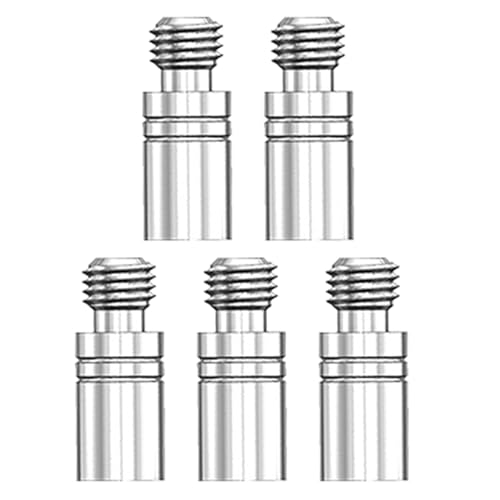 Xuanxi 5 Stück 2BA Gewindegewichte Hinzufügen Akzentuator Werkzeug Messing Gegengewicht Professional 1,5 g/2 g/2,5 g/3 g Gewicht von Xuanxi