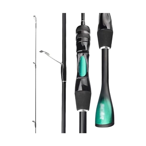 Angelruten Angeln 2021 Neue Ultraleicht Angelrute Carbon Fiber Casting Köder Pole Solide Top UL Super Weiche Schnelle Forellen Angelruten für Reisen in Salzwasser und Süßwasser(1.68m) von Xumh2024-3