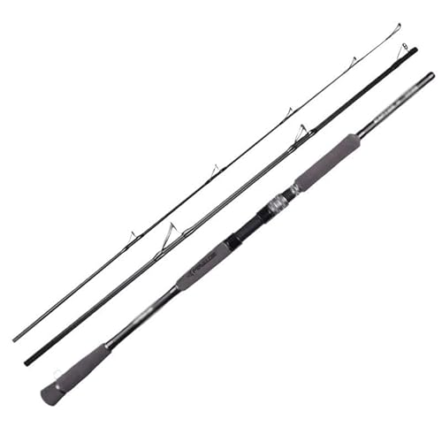 Angelruten Angeln 3 Abschnitte 2,1 M Angelrute Köder 80-250g 20-50LB Licht Carbon Thunfisch Angeln Jigging Rod für Reisen in Salzwasser und Süßwasser von Xumh2024-3